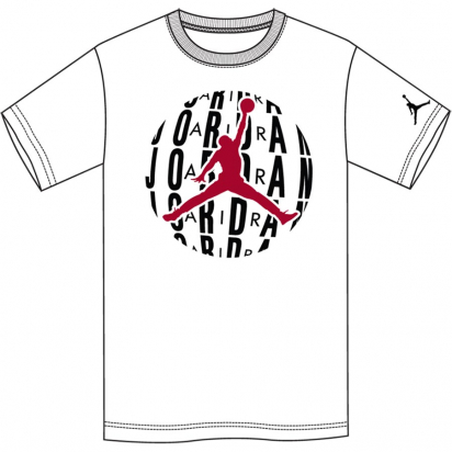Jordan Jumpman HBR World i gruppen BASKETKLDER / JUNIOR BASKETKLDER  / T-Shirts hos 2WIN BASKETBUTIK (95B233-001)