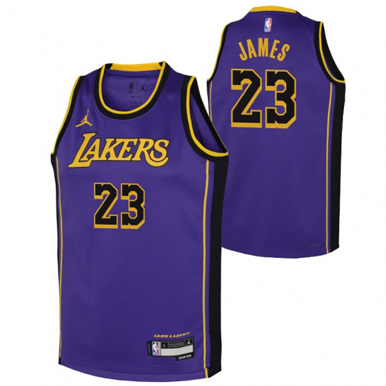 Lakers Swingman-LeBron Jr i gruppen BASKETKLDER / JUNIOR BASKETKLDER  / Tanks hos 2WIN BASKETBUTIK (EY2B7BXJP-LAK23)