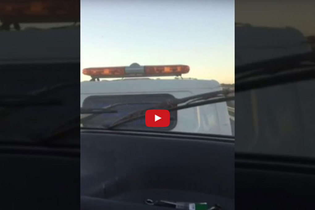 På väg till flygplatsen