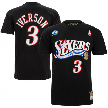 76ERS-Iverson Hardwood Classics i gruppen BASKETKLDER / HERR BASKETKLDER  / T-Shirts  hos 2WIN BASKETBUTIK (350217)