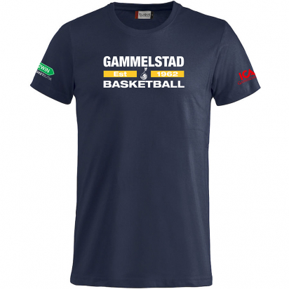 Gammelstads BBK T-Shirt i gruppen KLUBBSHOP / GAMMELSTADS BBK hos 2WIN BASKETBUTIK (350470)
