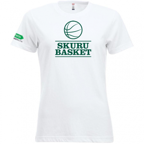 Skuru Basket Dam T-Shirt i gruppen KLUBBSHOP / SKURU BASKET hos 2WIN BASKETBUTIK (350886)