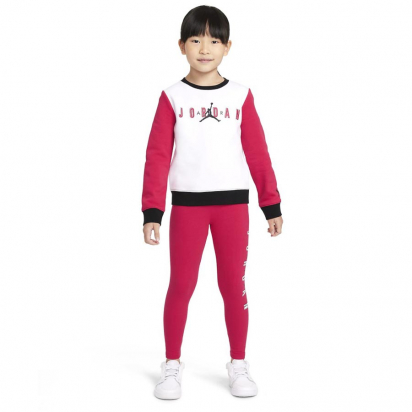 Jordan Crew & Leggings Set flicka i gruppen BASKETKLDER / JUNIOR BASKETKLDER  / Flickor hos 2WIN BASKETBUTIK (35A876-A9V)