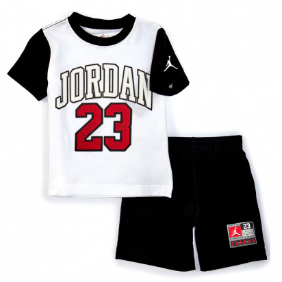 Jordan Colorblock 2-Piece Set Baby i gruppen BASKETKLDER / BABY BASKETKLDER hos 2WIN BASKETBUTIK (65A468-023)