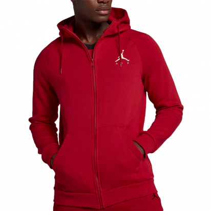 Jordan Jumpman Fleece Zip Hoody i gruppen BASKETKLDER / HERR BASKETKLDER  / Hoodies / Trjor / Jackor hos 2WIN BASKETBUTIK (939998-687)