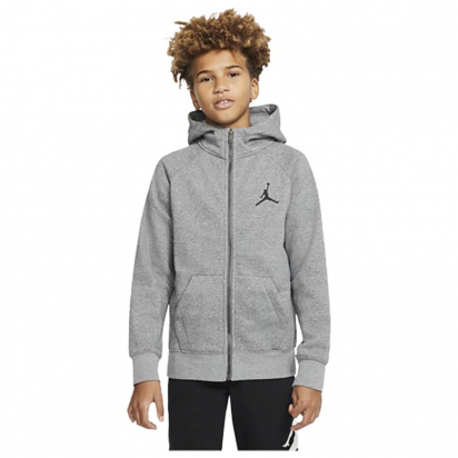 Jordan Jumpman Fleece Zip Hoody Jr i gruppen BASKETKLDER / JUNIOR BASKETKLDER  / Hoodies / Jackor hos 2WIN BASKETBUTIK (956476-GEH)