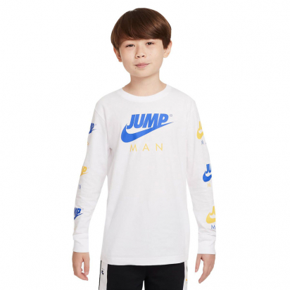 Jordan Jumpman Graphic L/S Jr i gruppen BASKETKLDER / JUNIOR BASKETKLDER  / Lngrmade T-shirts hos 2WIN BASKETBUTIK (95A350-B6O)