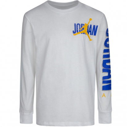 Jordan Jumpman Forward L/S Jr i gruppen BASKETKLDER / JUNIOR BASKETKLDER  / Lngrmade T-shirts hos 2WIN BASKETBUTIK (95A846-001)