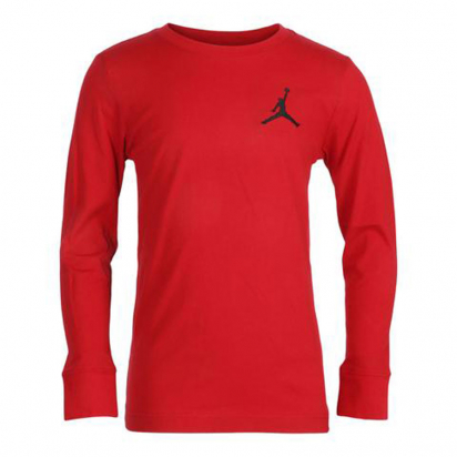 Jordan Jumpman L/S Jr i gruppen BASKETKLDER / JUNIOR BASKETKLDER  / Lngrmade T-shirts hos 2WIN BASKETBUTIK (95A903-R78)