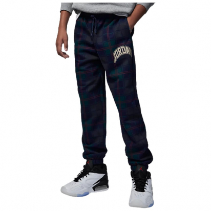 Jordan Essentials Plaid Pant Jr i gruppen BASKETKLDER / JUNIOR BASKETKLDER  / Trningsbyxor hos 2WIN BASKETBUTIK (95B921-695)