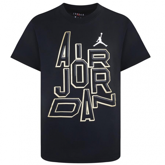Jordan 23 Gold Line Jr i gruppen BASKETKLDER / JUNIOR BASKETKLDER  / T-Shirts hos 2WIN BASKETBUTIK (95C820-023)