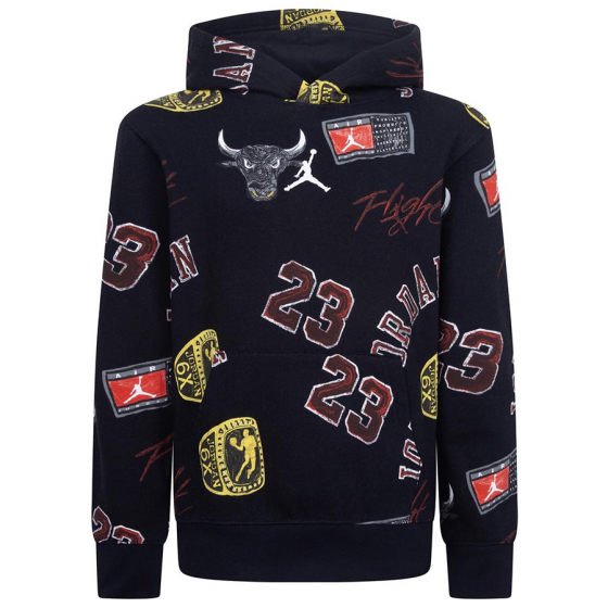 Jordan Flight Hoody Jr i gruppen BASKETKLDER / JUNIOR BASKETKLDER  / Hoodies / Jackor hos 2WIN BASKETBUTIK (95C897-023)