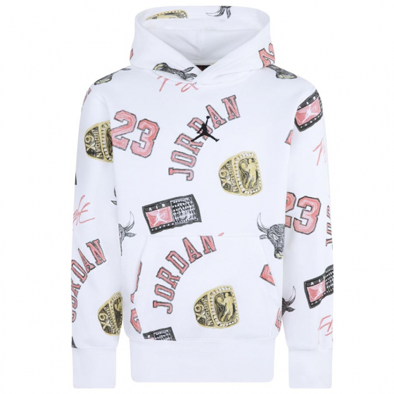 Jordan Flight Hoody Jr i gruppen BASKETKLDER / JUNIOR BASKETKLDER  / Hoodies / Jackor hos 2WIN BASKETBUTIK (95C897-782)