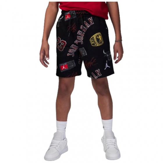 Jordan Allover Print Shorts Jr i gruppen BASKETKLDER / JUNIOR BASKETKLDER  / Shorts hos 2WIN BASKETBUTIK (95C898-023)