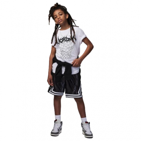 Jordan Dri-Fit MJ Sport i gruppen BASKETKLDER / JUNIOR BASKETKLDER  / T-Shirts hos 2WIN BASKETBUTIK (95C908-001)