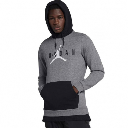 Jordan Jumpman Air Fleece Hoody i gruppen BASKETKLDER / HERR BASKETKLDER  / Hoodies / Trjor / Jackor hos 2WIN BASKETBUTIK (AA1451-091)