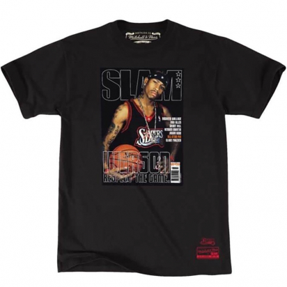 Slam Cover 76ERS-Iverson i gruppen BASKETKLDER / HERR BASKETKLDER  / T-Shirts  hos 2WIN BASKETBUTIK (BMTRINTL1059-IVERSON)