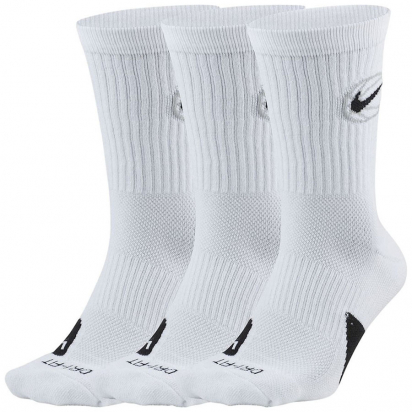 Nike Everyday Basketball Dri-Fit Crew 3-Pack i gruppen ACCESSOARER   / Strumpor hos 2WIN BASKETBUTIK (DA2123-100)