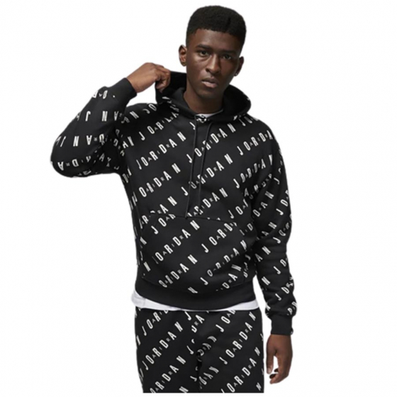 Jordan Essentials Print Hoody i gruppen BASKETKLDER / HERR BASKETKLDER  / Hoodies / Trjor / Jackor hos 2WIN BASKETBUTIK (DV7640-010)