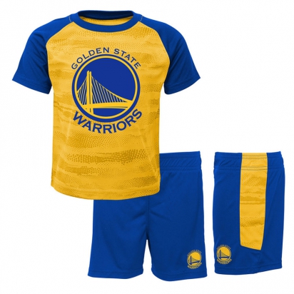 Golden State Warriors Double Driblle Jr Set i gruppen BASKETKLDER / JUNIOR BASKETKLDER  / Set hos 2WIN BASKETBUTIK (EK2B3BAAE-WAR)