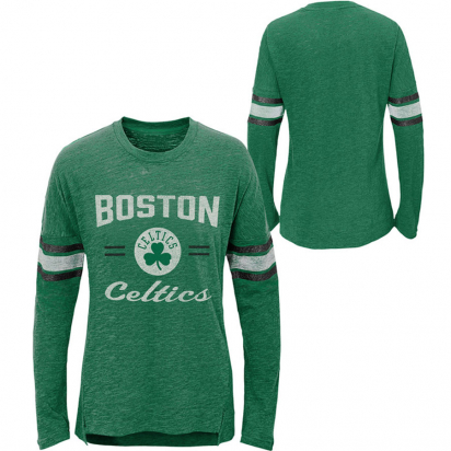 Celtics L/S Jr i gruppen BASKETKLDER / JUNIOR BASKETKLDER  / Lngrmade T-shirts hos 2WIN BASKETBUTIK (EK2G6BARP-CEL)