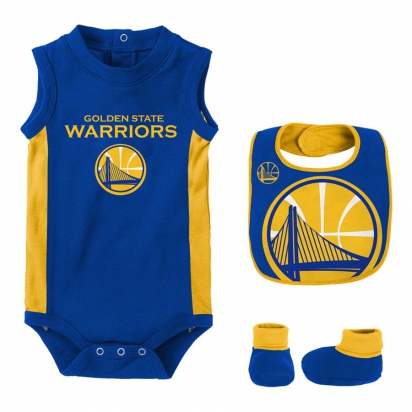 Golden State Warriors Overtime Creeper Set Baby i gruppen NBA / Baby hos 2WIN BASKETBUTIK (EK2I1BAAB-WAR)