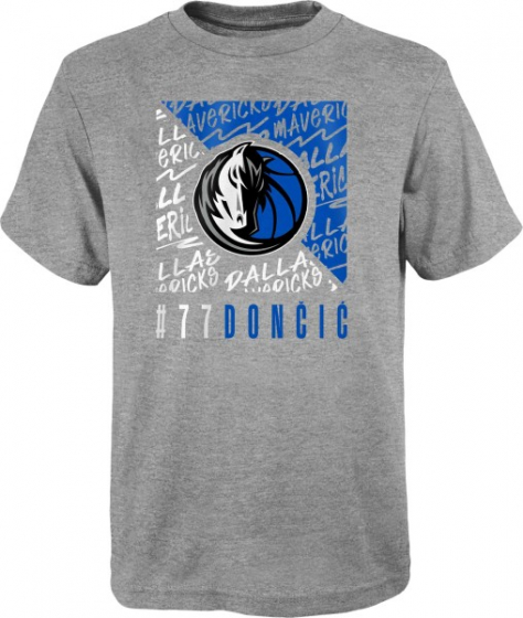 Mavericks-Doncic i gruppen BASKETKLDER / HERR BASKETKLDER  / T-Shirts  hos 2WIN BASKETBUTIK (EK2M12BHS-MAVDL)