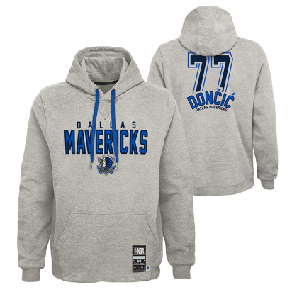 Mavericks-Doncic Hoody i gruppen BASKETKLDER / HERR BASKETKLDER  / Hoodies / Trjor / Jackor hos 2WIN BASKETBUTIK (EK2M1SB2M-MAVDL)