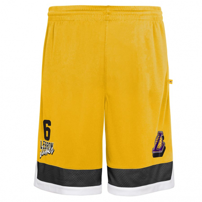 Lakers Short-Lebron i gruppen BASKETKLDER / HERR BASKETKLDER  / Shorts hos 2WIN BASKETBUTIK (EK2M22AUB-LAK06)