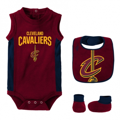 Cavaliers Overtime Creeper Set Baby i gruppen NBA / Baby hos 2WIN BASKETBUTIK (EK2N1BAAB-CAV)