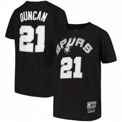 Spurs-Duncan Hardwood Classic Jr i gruppen BASKETKLDER / JUNIOR BASKETKLDER  / T-Shirts hos 2WIN BASKETBUTIK (EN2B78MR0N01-SPUTD)