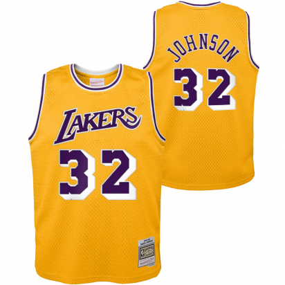 Lakers-Johnson Swingman Jr i gruppen BASKETKLDER / JUNIOR BASKETKLDER  / Tanks hos 2WIN BASKETBUTIK (EN2B7BHM0-LAKMJ)
