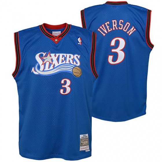 76ERS-Iverson Swingman Jr i gruppen BASKETKLDER / JUNIOR BASKETKLDER  / Tanks hos 2WIN BASKETBUTIK (EN2B7BLT0-76RIA)