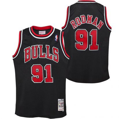 Bulls-Rodman Swingman Jr i gruppen BASKETKLDER / JUNIOR BASKETKLDER  / Tanks hos 2WIN BASKETBUTIK (EN2B7BLT0-BULDR97)