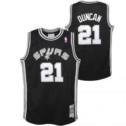 Spurs-Duncan Swingman Jr i gruppen BASKETKLDER / JUNIOR BASKETKLDER  / Tanks hos 2WIN BASKETBUTIK (EN2B7BRD0-SPUTD)