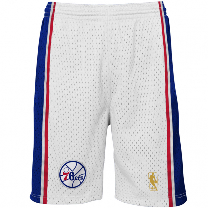 76ers Swingman Short Jr i gruppen BASKETKLDER / JUNIOR BASKETKLDER  / Shorts hos 2WIN BASKETBUTIK (EN2B7BSM0-76R)