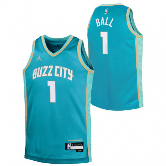 Hornets Swingman-Ball Jr i gruppen BASKETKLDER / JUNIOR BASKETKLDER  / Tanks hos 2WIN BASKETBUTIK (EY2B7BU8P23-HOR01)