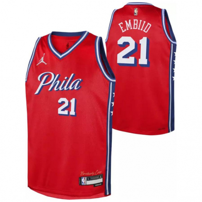 76ERS Swingman-Embiid Jr i gruppen BASKETKLDER / JUNIOR BASKETKLDER  / Tanks hos 2WIN BASKETBUTIK (EY2B7BXJP-76RJL)