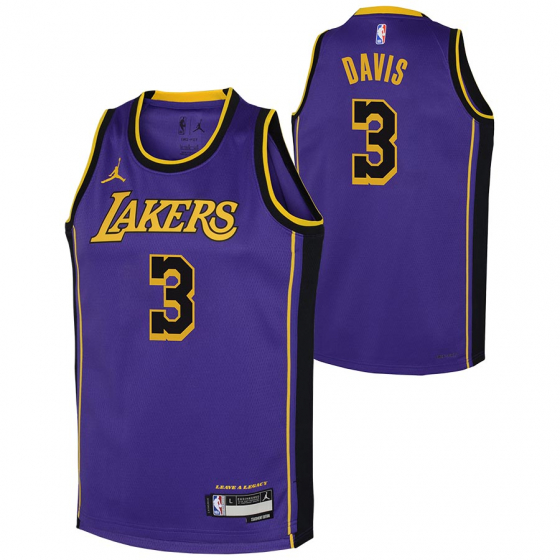 Lakers Swingman-Davis Jr i gruppen BASKETKLDER / JUNIOR BASKETKLDER  / Tanks hos 2WIN BASKETBUTIK (EY2B7BXJP-LAKAD)