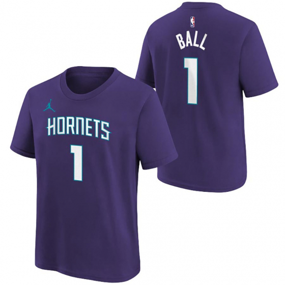 Hornets-Ball Jr i gruppen BASKETKLDER / JUNIOR BASKETKLDER  / T-Shirts hos 2WIN BASKETBUTIK (EY2B7HDC4-HOR01)