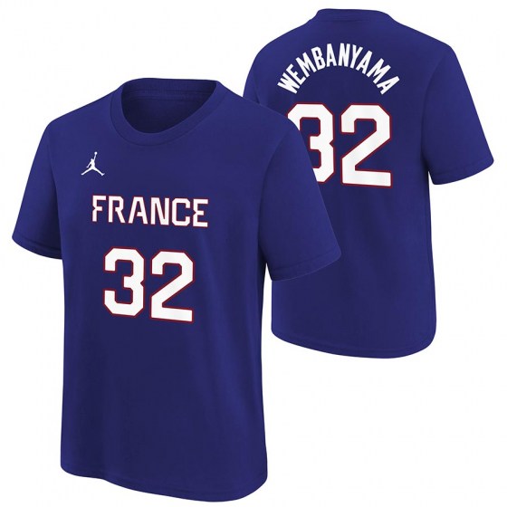 France-Wembanyama Jr i gruppen BASKETKLDER hos 2WIN BASKETBUTIK (EYGB7NBC5-FRAVW-ROY)