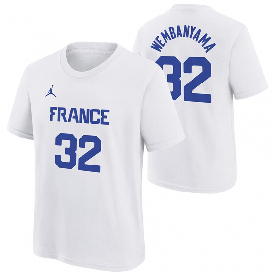 France-Wembanyama Jr i gruppen BASKETKLDER hos 2WIN BASKETBUTIK (EYGB7NBC5-FRAVW)