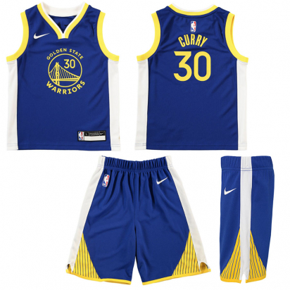 Warriors-Curry Hanger Set Jr i gruppen BASKETKLDER / JUNIOR BASKETKLDER  / Set hos 2WIN BASKETBUTIK (EZ2B3BAG0-CURRY)