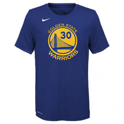 Golden State Warriors-Curry Jr i gruppen BASKETKLDER / JUNIOR BASKETKLDER  / T-Shirts hos 2WIN BASKETBUTIK (EZ2B711F1-WARSC-Gul)
