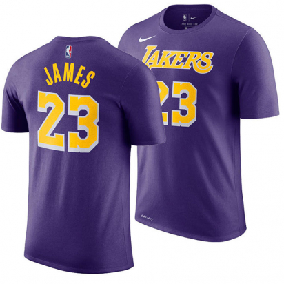 Lakers-LeBron Jr i gruppen BASKETKLDER / JUNIOR BASKETKLDER  / T-Shirts hos 2WIN BASKETBUTIK (EZ2B711FA-LAKJL)