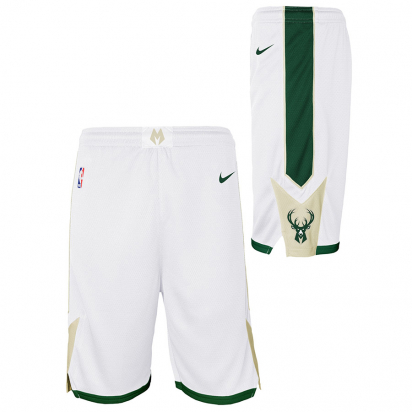 Bucks Swingman Shorts Jr i gruppen BASKETKLDER / JUNIOR BASKETKLDER  / Shorts hos 2WIN BASKETBUTIK (EZ2B7BAB2-BUCKS)
