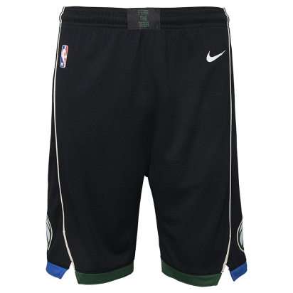 Bucks Swingman Shorts Jr i gruppen BASKETKLDER / JUNIOR BASKETKLDER  / Shorts hos 2WIN BASKETBUTIK (EZ2B7BAFC-BUCKS)