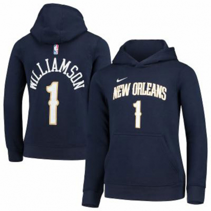 Pelicans-Williamson Hoody Jr i gruppen BASKETKLDER / JUNIOR BASKETKLDER  / Hoodies / Jackor hos 2WIN BASKETBUTIK (EZ2B7BAQR-PELZW)