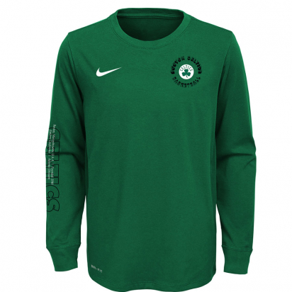 Celtics L/S Jr i gruppen BASKETKLDER / JUNIOR BASKETKLDER  / Lngrmade T-shirts hos 2WIN BASKETBUTIK (EZ2B7BBKY-CEL)