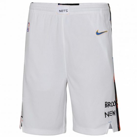 Nets Swingman Shorts Jr i gruppen BASKETKLDER / JUNIOR BASKETKLDER  hos 2WIN BASKETBUTIK (EZ2B7BC9H-NYN)